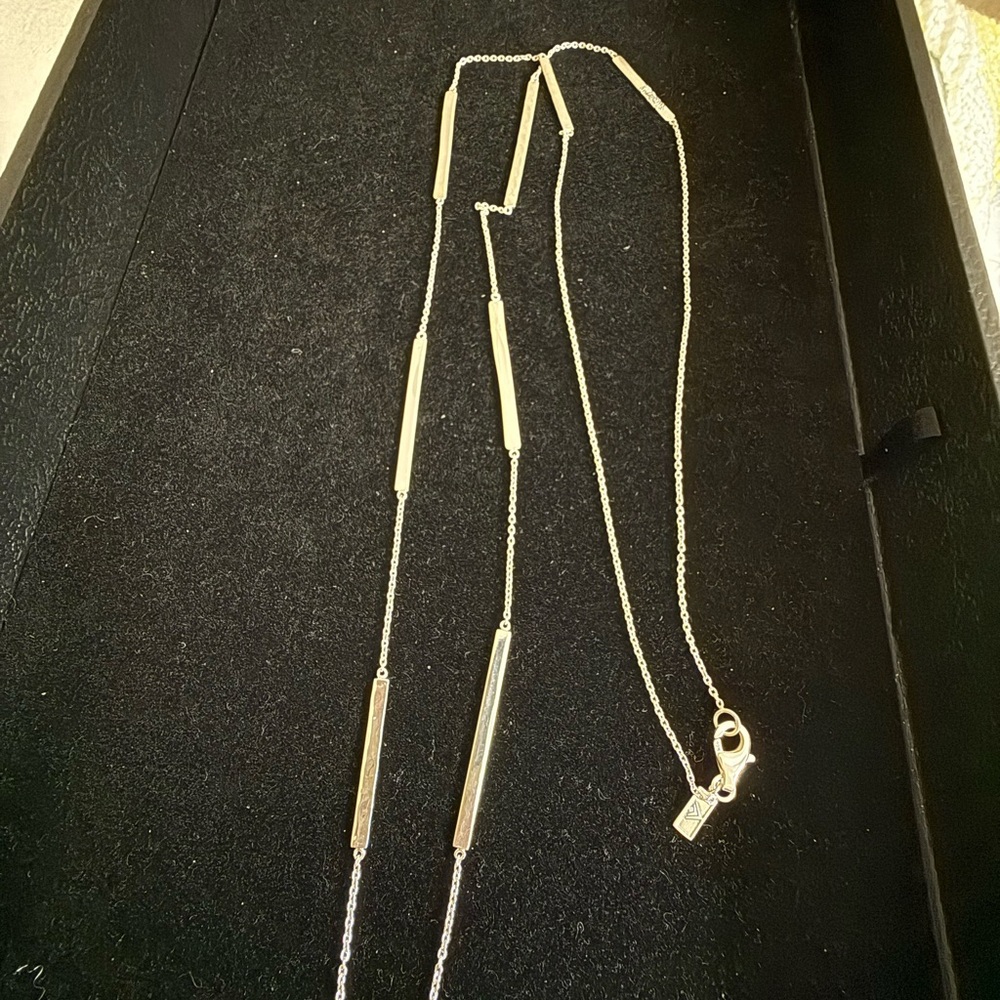 Silpada .925 Sterling Silver Bar Necklace